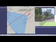 نظام رادار الكشف عن الطائرات بدون طيار على بعد 10 كيلومتر في النطاق X مع قدرة الانبعاث النشط